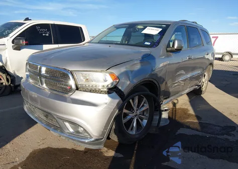 2016 Dodge Durango Limited z USA, uszkodzony, nr VIN 1C4RDHDG2GC340499